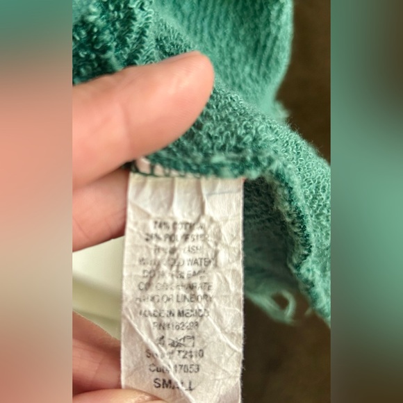 Women’s "Naughty and Nice" Green Graphic Sweatshirt - Picture 4 of 4